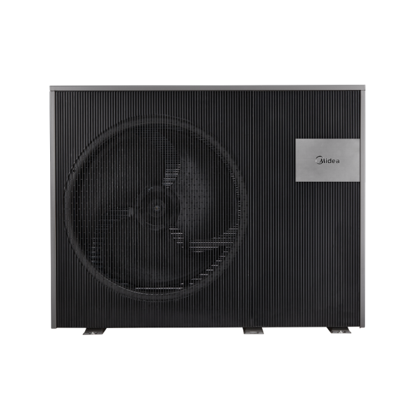 Midea MHC-V16WD2RN7-BER90 Nature monoblokkos M-Thermal (R290, 16 kW, 3 fázis, fűtőbetét 9 kW, fekete)